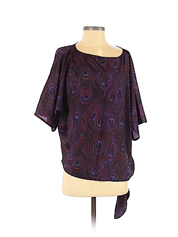 MICHAEL Michael Kors Short Sleeve Blouse (view 1)