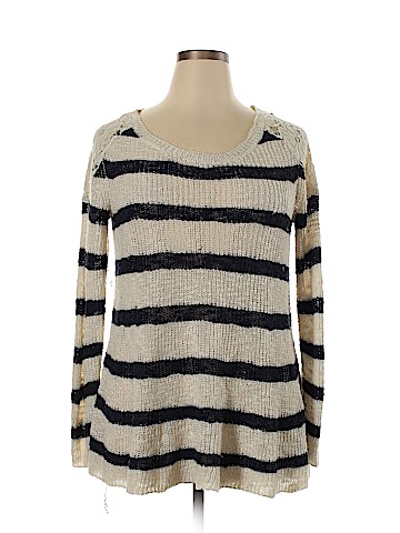 Pink Rose Pullover Sweater (view 1)