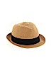 Unbranded 100% Paper Solid Tan Fedora One size - photo 1