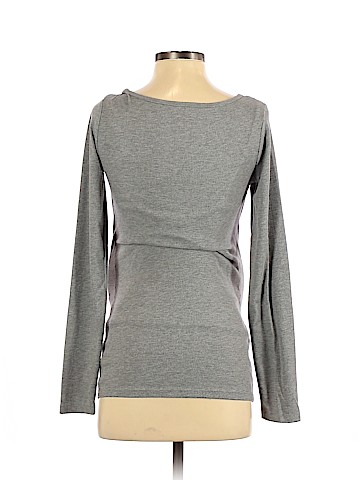 Isabel Maternity Long Sleeve Henley (view 2)