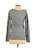 Isabel Maternity Gray Long Sleeve Henley Size S - photo 2