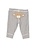 Carter's 100% Cotton Stripes Graphic Gray Casual Pants Size Newborn - photo 2