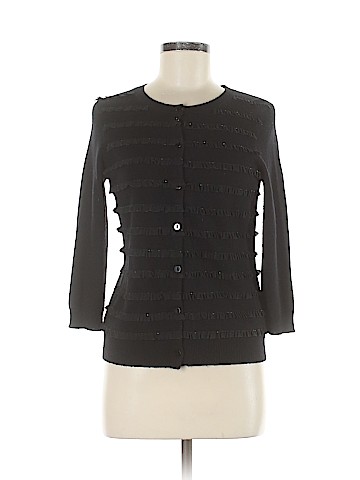 Aqua Cashmere Cardigan (view 1)