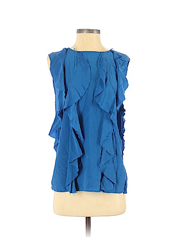 Bailey 44 Sleeveless Silk Top (view 1)