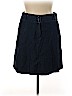 Ann Taylor Factory 100% Cotton Blue Casual Skirt Size 14 - photo 1
