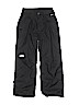 The North Face 100% Polyester Black Snow Pants Size 10 - 12 - photo 1
