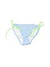 Victoria's Secret Blue Swimsuit Bottoms Size M - photo 1