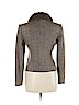 Aqua Brown Wool Blazer Size 6 - photo 2