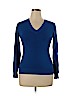 Cielo 100% Cotton Blue Pullover Sweater Size XL - photo 1