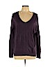 Ellen Tracy Purple Pullover Sweater Size L - photo 1