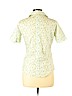 Barneys New York 100% Cotton Green Short Sleeve Button-Down Shirt Size L - photo 2