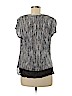 Ella Moss 100% Rayon Black Short Sleeve Top Size S - photo 2