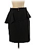 Zara 100% Polyester Black Casual Skirt Size M - photo 2