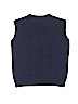 Polo by Ralph Lauren 100% Cotton Solid Blue Sweater Vest Size M (youth) - photo 2