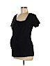 H&M Mama Black Short Sleeve Top Size M - photo 1