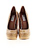 Steve Madden 100% Leather Tan Heels Size 8 - photo 2