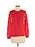 Theory 100% Wool Red Long Sleeve Top Size P (petite) - photo 1