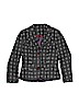 Boden 100% Wool Polka Dots Gray Blazer Size 10 - photo 1