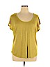 a.n.a. A New Approach Yellow Short Sleeve Top Size XL - photo 1