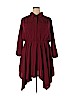 Live 4 Truth 100% Polyester Burgundy Casual Dress Size 3X - photo 1
