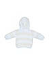 Angel Dear 100% Cotton Blue Zip Up Hoodie 3-6 MO / 6 MO - photo 2