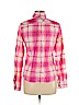 American Eagle Outfitters 100% Cotton Pink Long Sleeve Button-Down Shirt Size M - photo 2