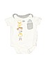 Baby Gap 100% Cotton White Short Sleeve Onesie Size 0-3 mo - photo 1