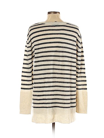 Aqua Cashmere Pullover Sweater (view 2)