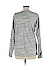 Victoria's Secret Pink 100% Polyester Gray Long Sleeve Blouse Size M - photo 2