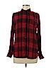 Lucky Brand 100% Cotton Red Long Sleeve Button-Down Shirt Size S - photo 1