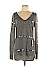 Adrienne Vittadini 100% Wool Gray Long Sleeve Top Size M - photo 1