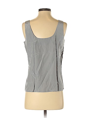 Linda Allard Ellen Tracy Sleeveless Silk Top (view 2)