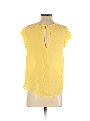 Joie Short Sleeve Silk Top (view 2)
