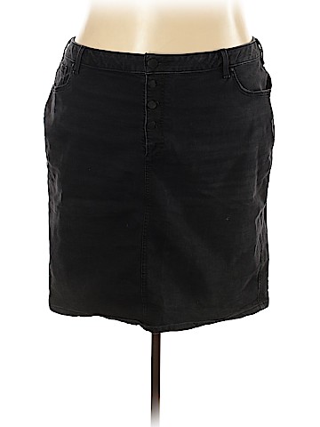 Lane Bryant Denim Skirt (view 1)