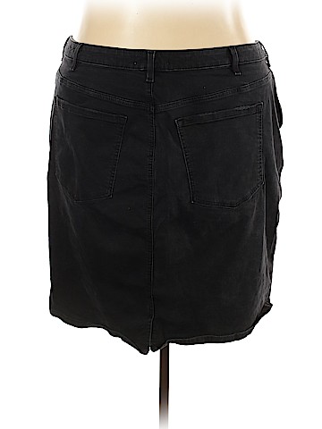 Lane Bryant Denim Skirt (view 2)