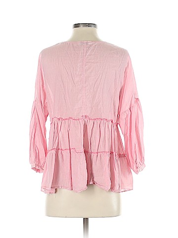 Lucky Brand 3/4 Sleeve Blouse (view 2)