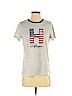 Tommy Hilfiger 100% Cotton Gray Short Sleeve T-Shirt Size S (petite) - photo 1