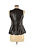 Forever 21 Black Leather Top Size M - photo 2