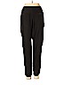 Parker 100% Silk Black Silk Pants Size 2 - photo 2