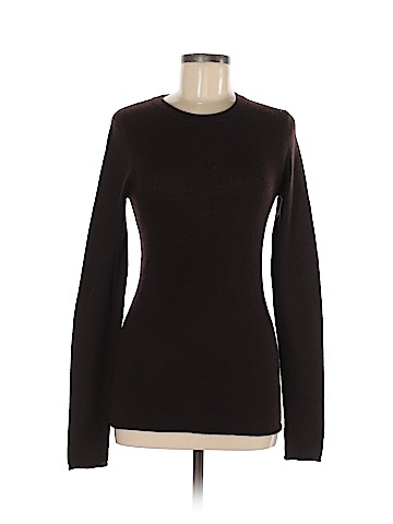 Aqua Cashmere Pullover Sweater (view 1)