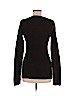 Aqua 100% Cashmere Brown Cashmere Pullover Sweater Size M - photo 2