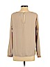 Forever 21 Tan Long Sleeve Blouse Size S - photo 2