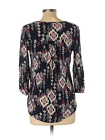 Mossimo Supply Co. 3/4 Sleeve Blouse (view 2)