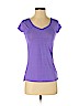 Lululemon Athletica Purple Active T-Shirt Size 2 - photo 1