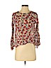 Zara 100% Viscose Tan 3/4 Sleeve Blouse Size S - photo 1