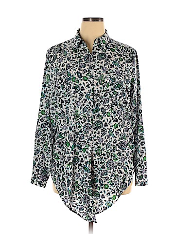 Jones New York Long Sleeve Button-Down Shirt (view 1)