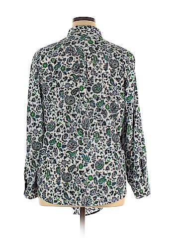 Jones New York Long Sleeve Button-Down Shirt (view 2)