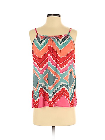 Aqua Sleeveless Blouse (view 1)