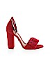 Schutz 100% Leather Red Heels Size 7 - photo 1