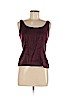 Dana Buchman 100% Silk Burgundy Sleeveless Silk Top Size 8 (petite) - photo 1